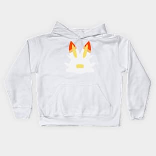 Fire bunny Kids Hoodie